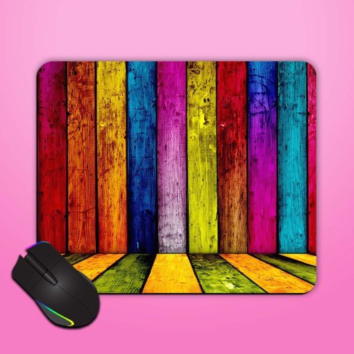 Colour Wood Art Mouse Pad Zapvi