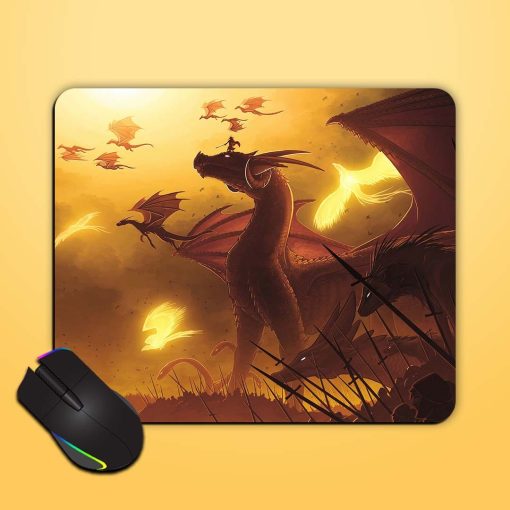 Dragon Warrior Mouse Pad Zapvi