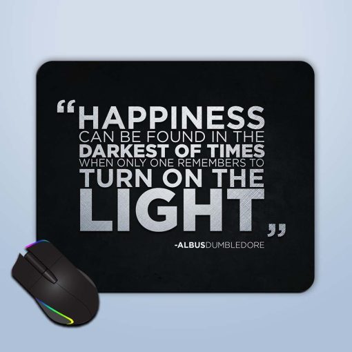 Albus Dumbledore Quote Mouse Pad Zapvi