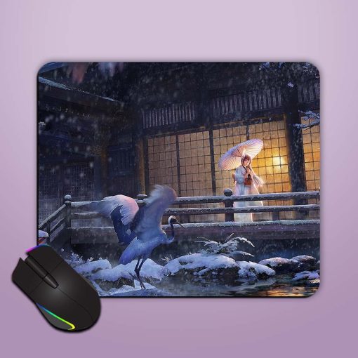 Anime Girl Wallpaper Mouse Pad Zapvi