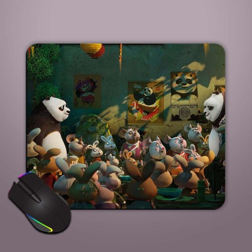 Kung-Fu Panda Illustration Mouse Pad Zapvi