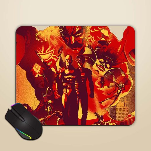 One Punch Man Mouse Pad Zapvi