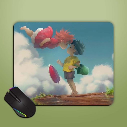 Flying Anime Boy Mouse Pad Zapvi