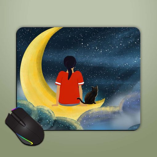 Moon Mouse Pad Zapvi