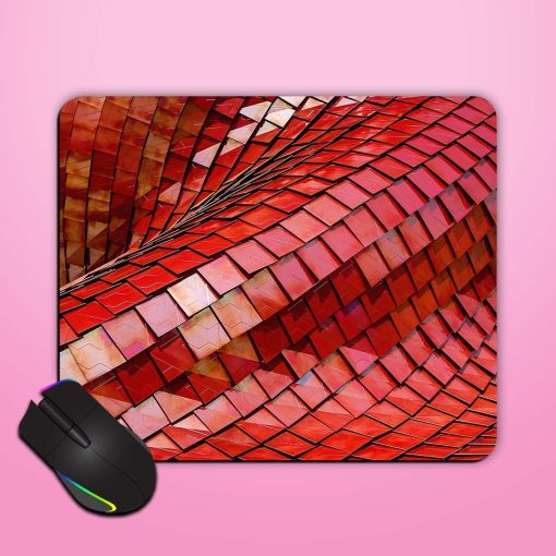 Red Presentation Bg Mouse Pad Zapvi