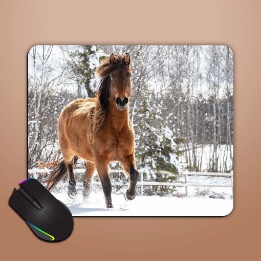 Running Hourse Mouse Pad Zapvi