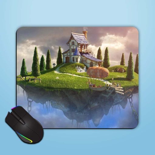 Flying Home Mouse Pad Zapvi