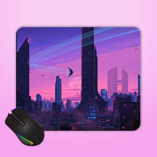 Future City Mouse Pad Zapvi