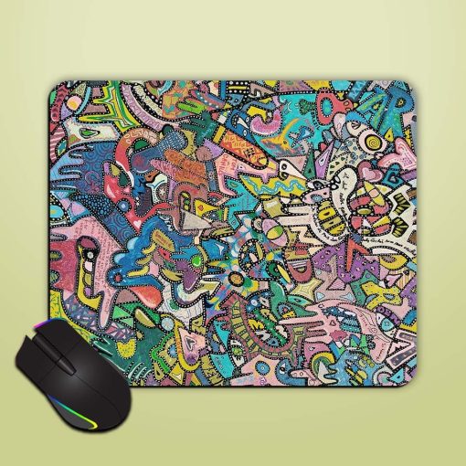 Mess Design Mouse Pad Zapvi