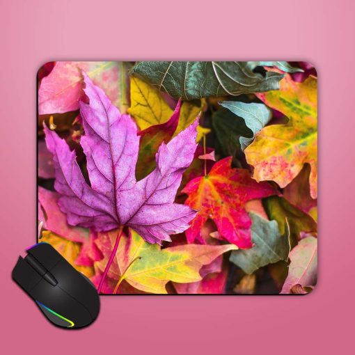 Colorful Leaf Mouse Pad Zapvi