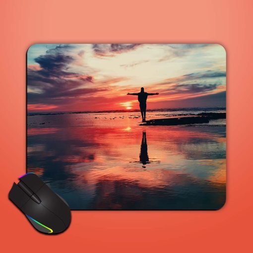 Sunset Mouse Pad Zapvi