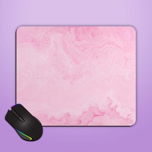 Pink Color Paint Mouse Pad Zapvi