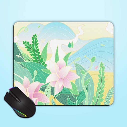 Flowers Mouse Pad Zapvi