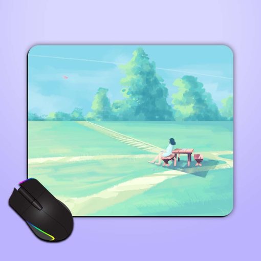 Enjoying Nature Mouse Pad Zapvi