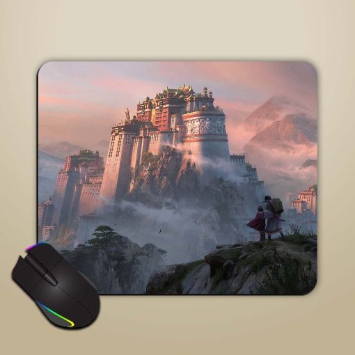 Tibet Palace Artstation Mouse Pad Zapvi