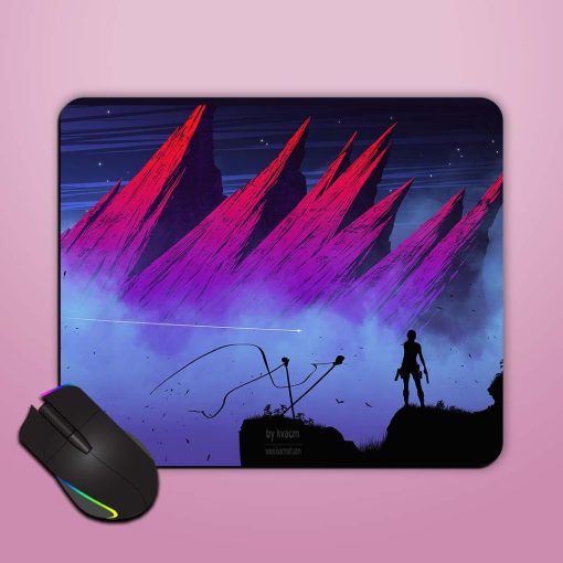 Tomb Raider Landscape Art Mouse Pad Zapvi