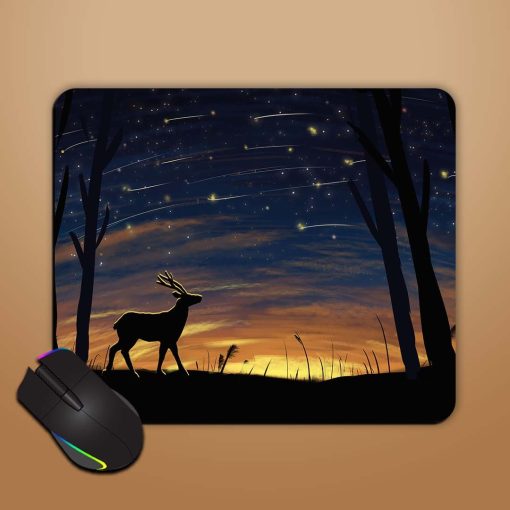 Dear Painting Mouse Pad Zapvi