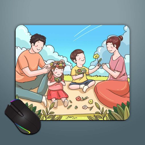 Family Mouse Pad Zapvi