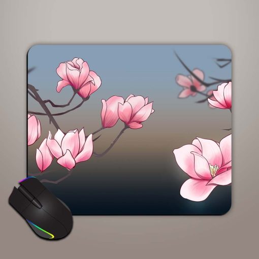 Beautiful Flowers Mouse Pad Zapvi