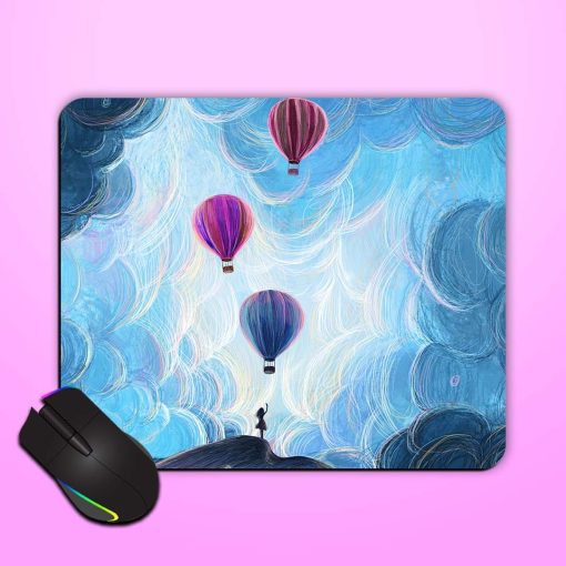 Balloon Illustration Art Mouse Pad Zapvi