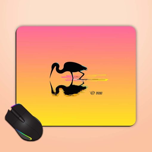 Crane Mouse Pad Zapvi