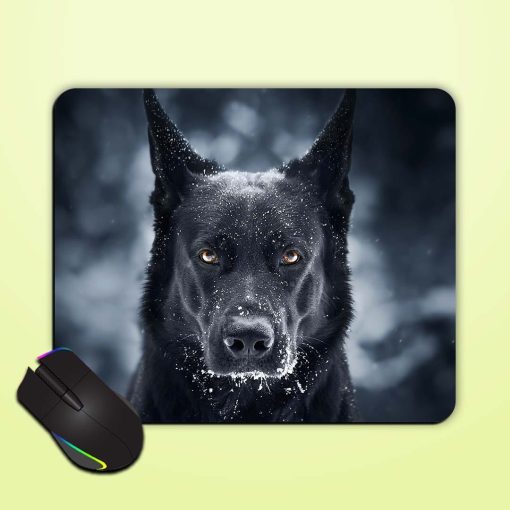 Black Dog Mouse Pad Zapvi