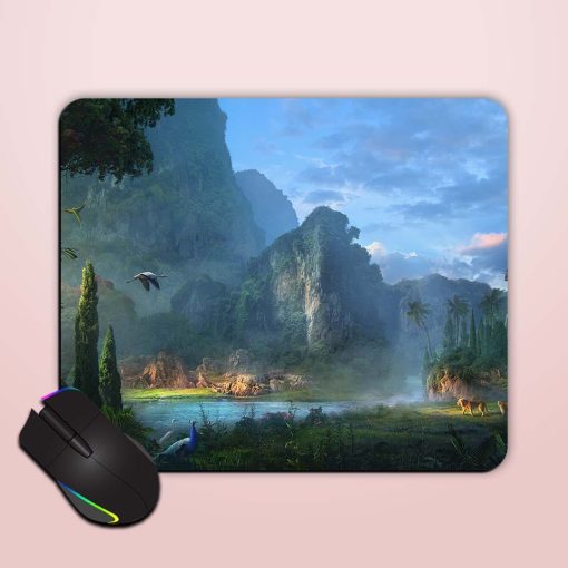 River Bank Mouse Pad Zapvi