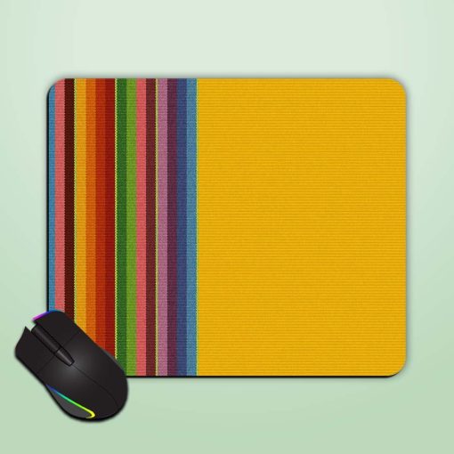 Blanket Stripes Seamless Mouse Pad Zapvi