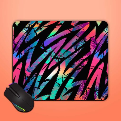 Abstract Seamless Grunge Mouse Pad Zapvi