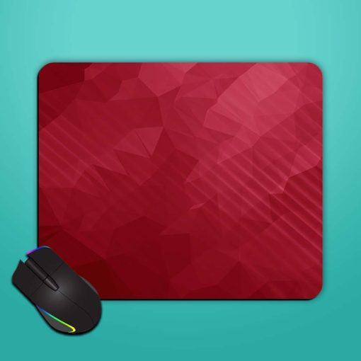 Red Color Abstract Mouse Pad Zapvi