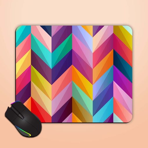 Seamless Geometric Pattern Mouse Pad Zapvi