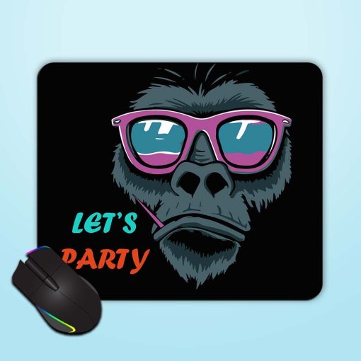 Funky Gorilla Logo Mouse Pad Zapvi