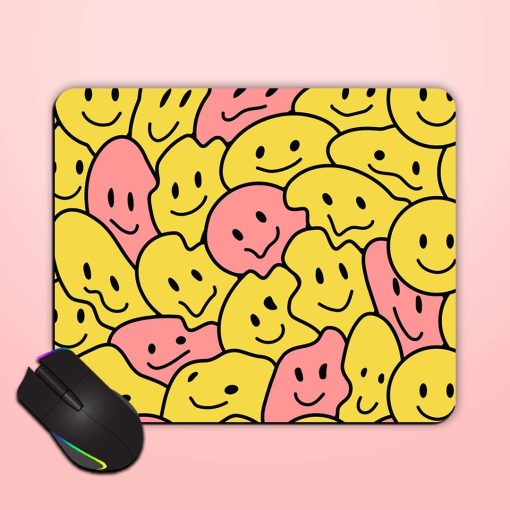 Funny Smile Crazy Mouse Pad Zapvi