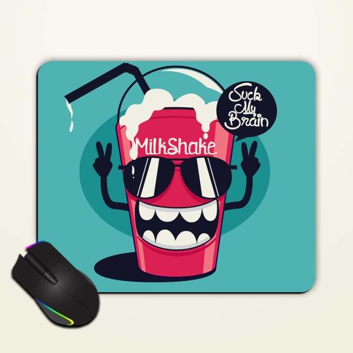 Cool Milkshake Mouse Pad Zapvi