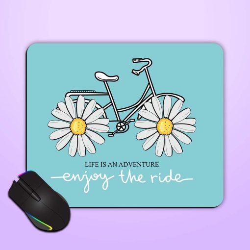 Life Adventure Enjoy Mouse Pad Zapvi