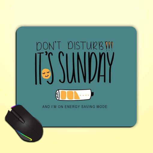 Do Not Disturb Mouse Pad Zapvi