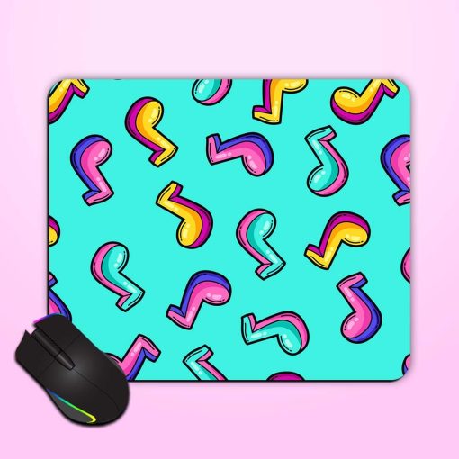 Seamless Pattern Cartoon Mouse Pad Zapvi