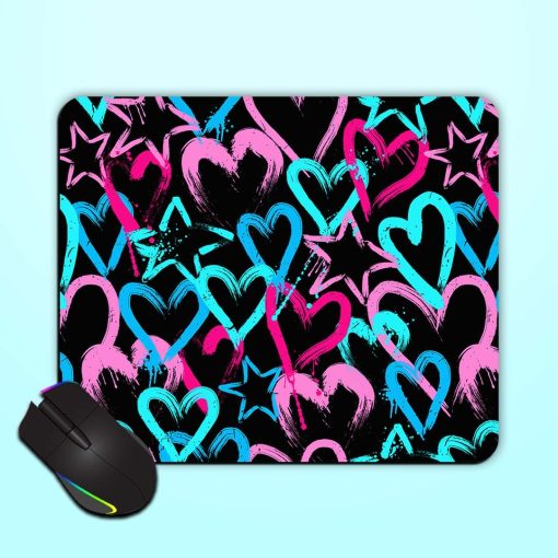 Bright Seamless Pattern Mouse Pad Zapvi