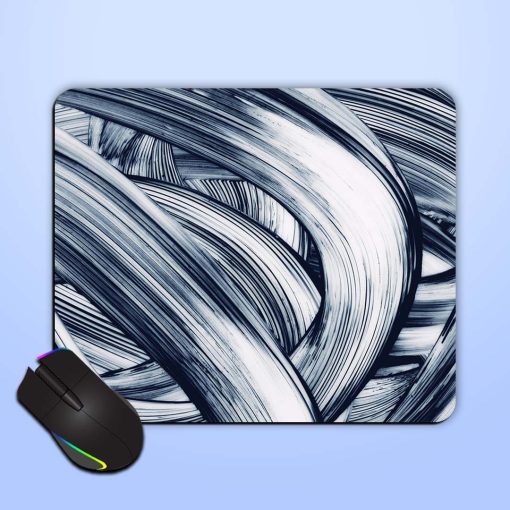 Abstract Curves Grunge Mouse Pad Zapvi