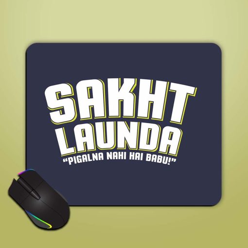 Sakht Launda Humorous Mouse Pad Zapvi