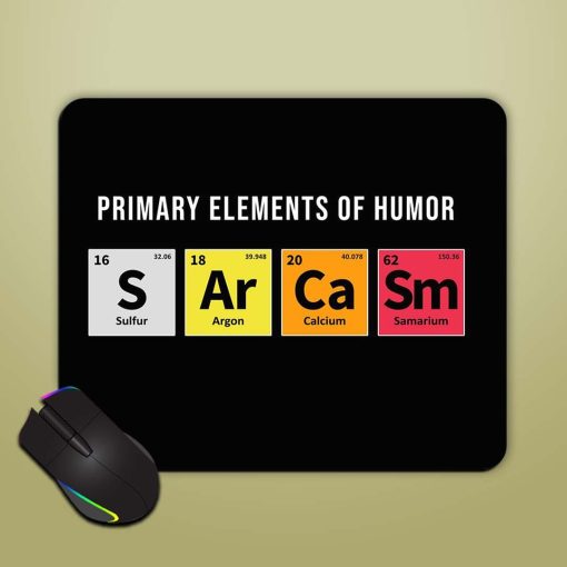 Primary Elements Humor Mouse Pad Zapvi