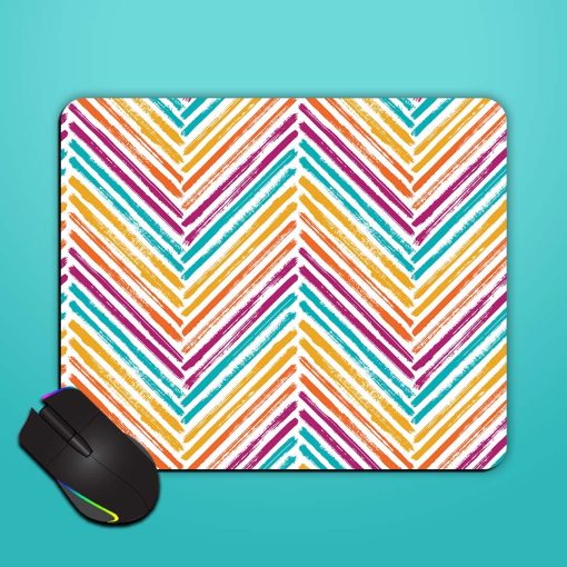 Scrapbook Chevron Fashion Mouse Pad Zapvi