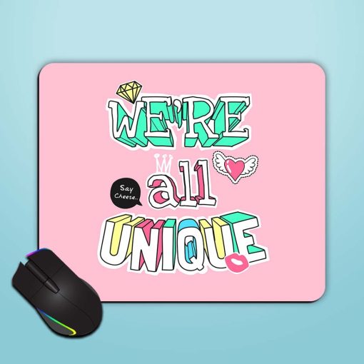 Unique Slogan Color Mouse Pad Zapvi