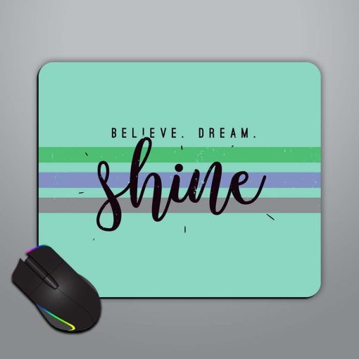 Typography Slogan Tee Mouse Pad Zapvi