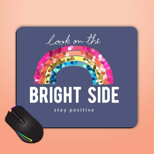 Look On Bright Mouse Pad Zapvi