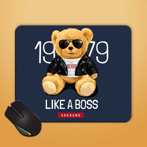 Like Boss Slogan Mouse Pad Zapvi