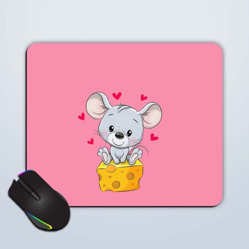 Cute Cartoon Mouse Mouse Pad Zapvi