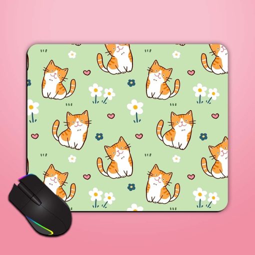 Seamless Pattern Cartoon Mouse Pad Zapvi