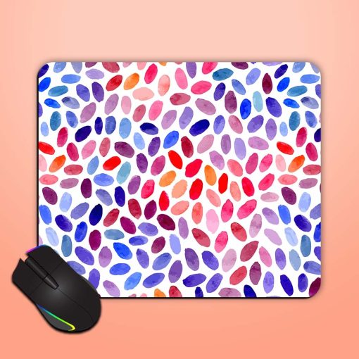 Watercolor Seamless Abstract Mouse Pad Zapvi