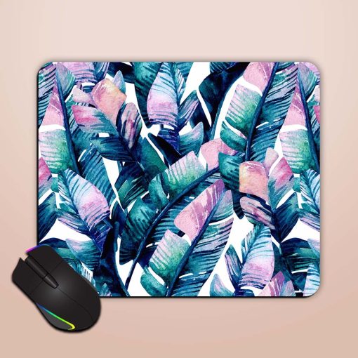 Banana Leaf Seamless Mouse Pad Zapvi